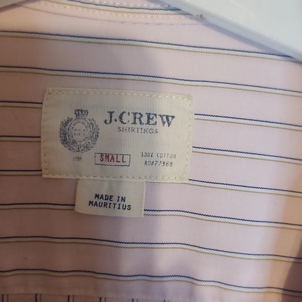 J. Crew Pink Casual Button Down Shirt